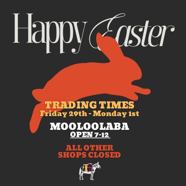 🌼🐰 Make sure to hop on over this Easter weekend for the usual brew-tiful cup of cheer! 🥚 Mooloolaba will be open the whole Easter weekend. Our other 3 locations will catch a little break during the Public Holidays ☕