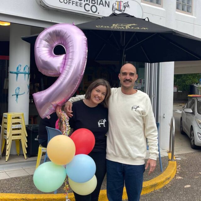 Today marks a significant milestone for us at Colombian Coffee Co. – our 9th anniversary! 🎉🎈 

As we reflect on nearly a decade of serving the finest Colombian coffee on the Sunshine Coast, we are filled with immense gratitude and pride ☕️💚

To Our Incredible Baristas: Our journey wouldn't be possible without the dedication and passion of our amazing team of baristas, both current and past. Every cup of coffee served and every smile shared across our four cafes are testament to your hard work and commitment. A special shout-out to our General Manager, Kat, whose leadership and vision have been instrumental in shaping our success. Kat, your tireless efforts and unwavering dedication inspire us all, and we are profoundly grateful for everything you do 👸

To Our Valued Customers: Thank you for being the heart of The Colombian Coffee Co. Your loyalty and love for our coffee drive us to continually improve and innovate. Whether you’ve been with us from the start or have just discovered us, we appreciate every visit, every kind word, and every shared moment. It has been an absolute privilege to share our journey with you 🌱

To Our Wonderful Community: We are deeply honoured to be a part of such a vibrant and supportive community. Your encouragement and patronage have helped us grow and thrive. Together, we’ve built more than just a coffee shop; we’ve created a place where people connect, relax, and enjoy life’s simple pleasures.

As we celebrate this anniversary, we look forward to many more years of creating memories with all of you. Here’s to the future and to endless cups of exceptional coffee! 🏝☀️

🐴