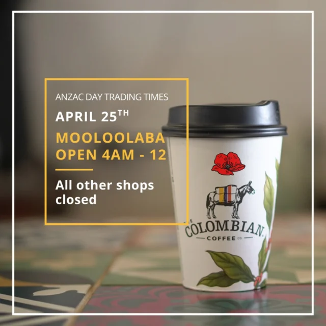 Lest we forget 🌺

This ANZAC Day we pause to honour the courage, sacrifice and resilience of those who have served.

Our Mooloolaba cafe will be open from 4am, just before the Dawn Service, for anyone wishing to gather with a warm cup in hand ☕🙌🏾